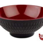 0 ASIA PLUS-COPPETTA MELAMINA INTERNO ROSSO LUCIDO ESTERNO NERO LUCIDO CM.13 H.5,5 15418 APS  ASSHEUER POTT GMBH E CO KG