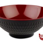 0 ASIA PLUS-COPPETTA MELAMINA INTERNO ROSSO LUCIDO ESTERNO NERO LUCIDO CM.16 H.7 15419 APS  ASSHEUER POTT GMBH E CO KG