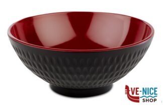 0 ASIA PLUS-COPPETTA MELAMINA INTERNO ROSSO LUCIDO ESTERNO NERO LUCIDO CM.16 H.7 15419 APS ASSHEUER POTT GMBH E CO KG