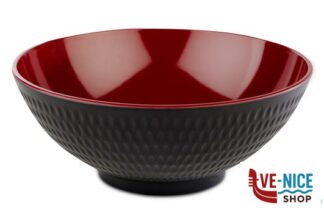 0 ASIA PLUS-COPPA MELAMINA INTERNO ROSSO LUCIDO ESTERNO NERO LUCIDO CM.24 H.9,5 15421 APS ASSHEUER POTT GMBH E CO KG