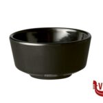 ciotolina FLOAT-COPPETTA MELAMINA NERO CM.13XH.6,5 CON PIEDINI ANTISCIVOLO  83905 APS  ASSHEUER POTT GMBH E CO KG