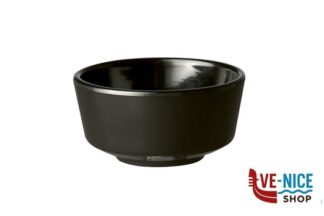 ciotolina FLOAT-COPPETTA MELAMINA NERO CM.13XH.6,5 CON PIEDINI ANTISCIVOLO 83905 APS ASSHEUER POTT GMBH E CO KG