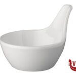 ciotolina GOURMET-CIOTOLA CM 7XH.6 MELAMINA BIANCO  0,05 LITRI 84018  COMPATIBILE CON VASSOIO ARTICOLO84017 APS  ASSHEUER POTT GMBH E CO KG