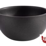 ciotolina LEVANTE-CIOTOLA CM 17XH.8,5 ACCIAIO INOX, GRIGIO NERO 0,9 LITRI APS  ASSHEUER POTT GMBH E CO KG