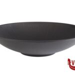 ciotolina NERO- CIOTOLA CM 30XH.7 MELAMINA NERO 2,2 LITRI  85062 APS  ASSHEUER POTT GMBH E CO KG