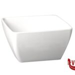 0 PURE-COPPETTA QUADRA MELAMINA BIANCA INFRANGIBILE CM.12,5X12,5 H.6,5 -50ﾰ -  70ﾰC  83410 APS  ASSHEUER POTT GMBH E CO KG