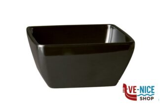 0 PURE-COPPETTA QUADRA MELAMINA NERA INFRANGIBILE CM.12,5X12,5 H.6,5 -50ᄚ - 70ᄚC 83467 APS ASSHEUER POTT GMBH E CO KG