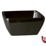 0 PURE-COPPETTA QUADRA MELAMINA NERA INFRANGIBILE CM.9X9 H.4 -50ﾰ -  70ﾰC  83466 APS  ASSHEUER POTT GMBH E CO KG