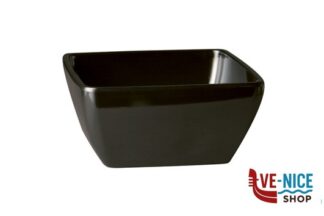 0 PURE-COPPETTA QUADRA MELAMINA NERA INFRANGIBILE CM.9X9 H.4 -50ᄚ - 70ᄚC 83466 APS ASSHEUER POTT GMBH E CO KG