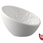 ciotolina TAO-CIOTOLA TONDA CM 10,5 X 10 CM, H. 6,5 - 3 CM MELAMINA, BIANCO, EFFETTO PIETRA LAVABILE IN LAVASTOVIGLIE APS  ASSHEUER POTT GMBH E CO KG