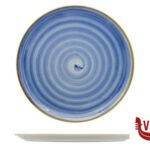 porcellana CIRCUS SPIRALE BLU-PIATTO PIZZA CM.33  04018-Z18 SATURNIA