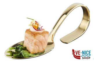 finger CLASSIC-CUCCHIAIO FINGERFOOD CM12 ACCIAIO INOSSIDABILE ASPETTO ORO 00691 APS ASSHEUER POTT GMBH E CO KG