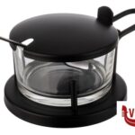 0 CLASSIC-FORMAGGERA ACCIAIO NERO E VETRO TRASPARENTE  D11H7 LT 0,18 APS  ASSHEUER POTT GMBH E CO KG