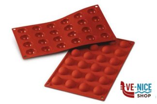 preparazione cibi CLASSIC SILIC-STAMPO 24 SEMISFERE CM 3 H 1,5   SF006 SILIKOMART