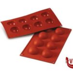 silicone CLASSIC SILIC-STAMPO 8 SEMISFERE   SF004 SILIKOMART