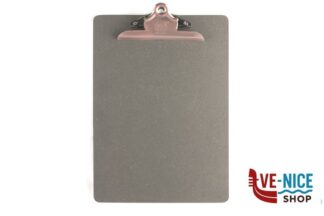 porta menu CLIP-PORTAMENU ACCIAIO MARRONE A4 MC-CBA4-BR SECURIT