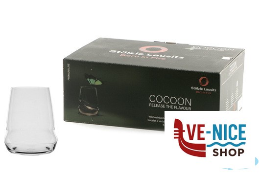 vetro cristallino COCOON - BICCHIERE VINI BIANCHI CL. 44,7 STOLZLE LAUSITZ GMBH - immagine 2