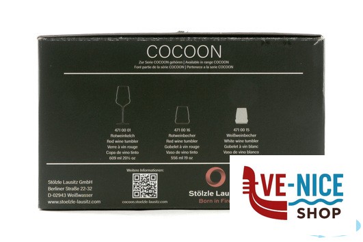 vetro cristallino COCOON - BICCHIERE VINI BIANCHI CL. 44,7 STOLZLE LAUSITZ GMBH - immagine 4