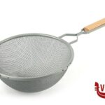 inox COLINO RETE VERNICIATO MANICO LEGNO CM 20 METALTEX-ITALIA SPA