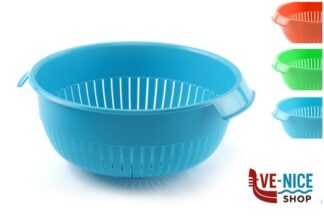 0 COLAPASTA TONDO CM.24 LT.3,5 COLORI ASSORTITI 1051 GREAT PLASTIC S.L.