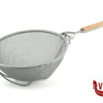 inox COLINO RETE VERNICIATO MANICO LEGNO CM 26 CON RINFORZO METALTEX-ITALIA SPA