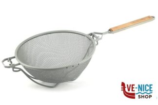 inox COLINO RETE VERNICIATO MANICO LEGNO CM 26 CON RINFORZO METALTEX-ITALIA SPA