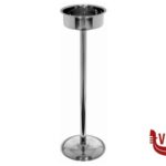 glacette/secchiello ghiaccio COLONNA PORTASECCHIELLO ACCIAIO INOX LUCIDO   20,5  H 75   192 ILSA