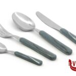 servizi COLORANDO NEO-SET 24 POSATE BLU   DEC5415S LINEE DESIGN E PRODUCTION SRL