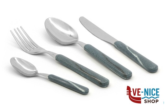 servizi COLORANDO NEO-SET 24 POSATE BLU DEC5415S LINEE DESIGN E PRODUCTION SRL