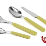 servizi COLORANDO-SET 24 POSATE VERDE PISTACCHIO COL5150PG LINEE DESIGN E PRODUCTION SRL