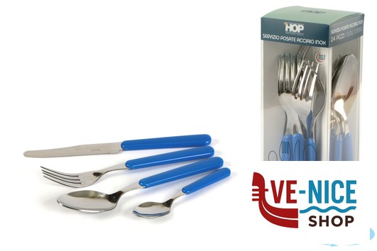 servizi COLORANDO-SET 24 POSATE BLU REFLEX COL5044XB LINEE DESIGN E PRODUCTION SRL - immagine 2