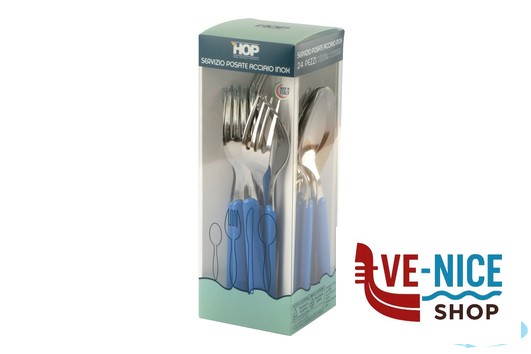 servizi COLORANDO-SET 24 POSATE BLU REFLEX COL5044XB LINEE DESIGN E PRODUCTION SRL - immagine 3