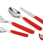 servizi COLORANDO-SET 24 POSATE ROSSO   COL5068R LINEE DESIGN E PRODUCTION SRL