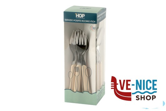 servizi COLORANDO-SET 24 POSATE SABBIA COL5105S LINEE DESIGN E PRODUCTION SRL - immagine 3