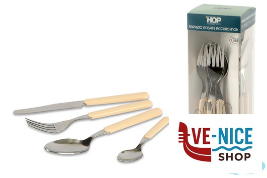 servizi COLORANDO-SET 24 POSATE SABBIA COL5105S LINEE DESIGN E PRODUCTION SRL - immagine 2