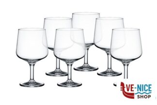 vetro COLOSSEO - CONFEZIONE 6 CALICI VINO CL 22-340370 BORMIOLI ROCCO