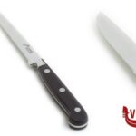 altri materiali COLTELLO BISTECCA SEMI-SEGHETTATO E RIVETTATO IN ACCIAIO INOX RIVETTATO ULISSE