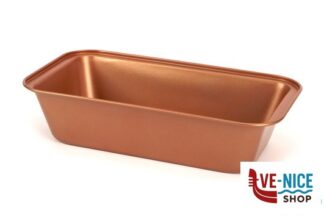 antiederente COME UNA VOLTA-STAMPO PLUMCAKE CM.27X15 EFFETTO RAME CB01125 IMPORT COTTURA