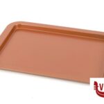 antiederente COME UNA VOLTA-TEGLIA RETTANGOLARE CM.38,3X27,3 EFFETTO RAME CB01087 IMPORT COTTURA