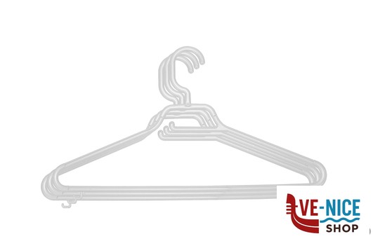 grucce/appendi abiti CONFEZIONE 3 APPENDIABITI MAXI COLORE BIANCO TONTARELLI