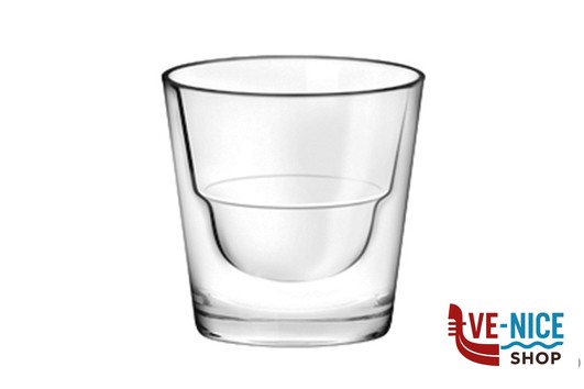 bicchiere liquore CONIC - CONFEZIONE 12 BICCHIERI AMARO CL 13,5 IMPILABILI BORGONOVO