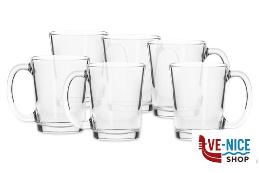 tazze da te' CONIC - CF.6 MUG-TAZZE THE CL 31 SENZA PIATTO BORGONOVO