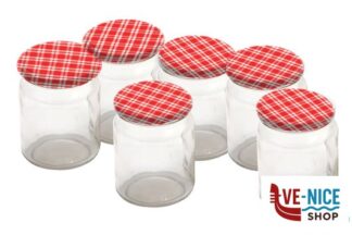 conservazione CONSERVE-CONFEZIONE 6 VASI 390ML.CON TAPPO TOVAGLIA 70 MONTATO VST390 ITALYGLASS S.P.A.