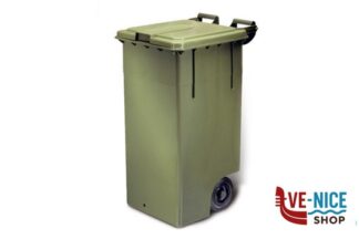 pattumiere CONTENITORE MAX LT 100 VERD.C.COP. GIGANPLAST