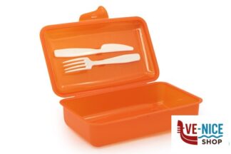 conservazione CONTENT. RETT. PER PRANZO 22X13 CON 2 POSATE 502 COSMOPLAST