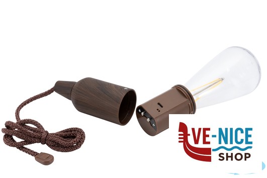 lampade COPENHAGEN-SET 3 LAMPADE IN PLASTICA PER OMBRELLONE RICARICABILE CM7X7H.22 LUCE BIANCA CALDA SECURIT - immagine 3