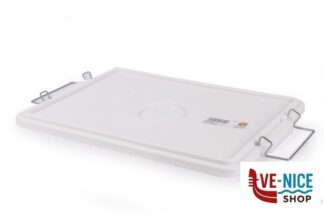 contenitori COPERCHIO CON MANICI PER CASSETTA SOVRAPPONIBILE CM 50X40 BIANCO GIGANPLAST