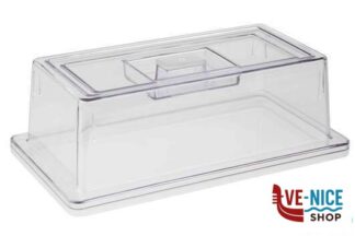 gastronorm COPERCHIO POLICARBONATO GN 1/3 CM 32,5 X 17,6 XH.10,5 SPESSORE 3 MM APS ASSHEUER POTT GMBH E CO KG