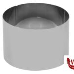 utensili vari per dolci COPPAPASTA CERCHIO LISCIO INOX CM 9 H6 8043 CALDER