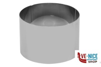 utensili vari per dolci COPPAPASTA CERCHIO LISCIO INOX CM 9 H6 8043 CALDER